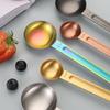 Double Side Measuring Spoon With Comfortable Grip Coffee Tea Scoops Baking Scale Spoon Kitchen Coffee Tool