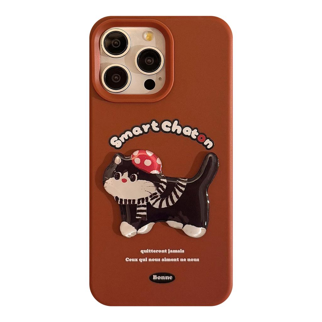 Autumn and Winter Couple Cartoon Small Animals Apple 16 Mobile Phone Case Iphone17 Suitable for 1315promax Soft Sleeve