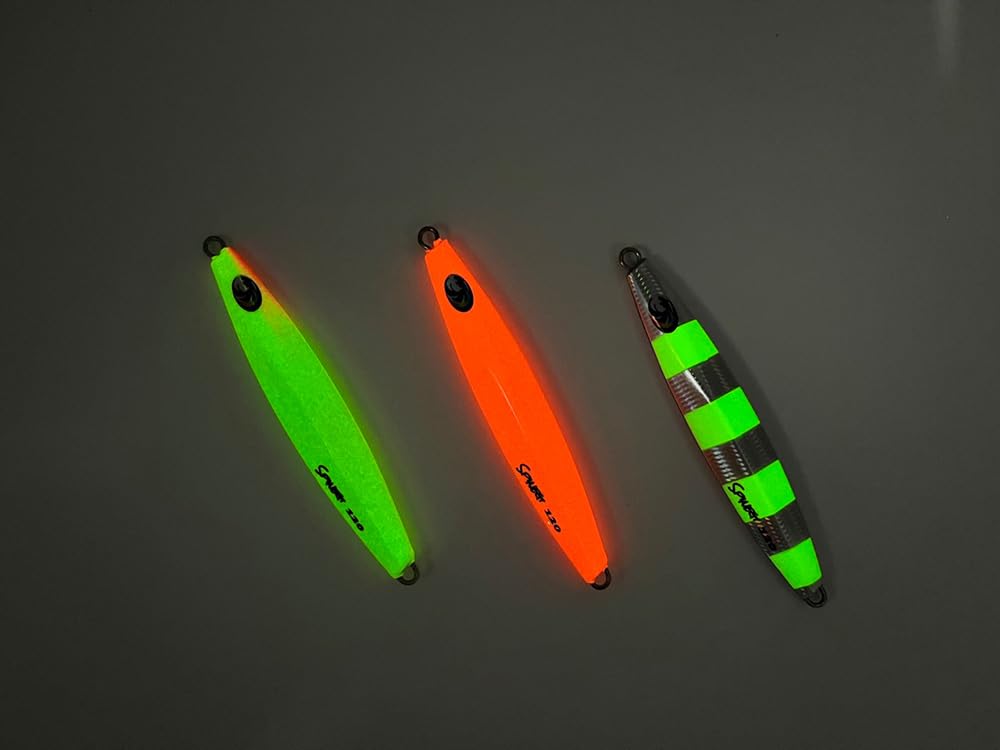 Nissin Uzaki Black Jaguar Jig Spinach 150g Lime Chart Glow