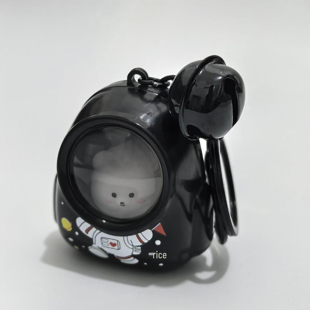 Little Bear Night Light Keychain Bag Charm - Cute Gift for Claw Machines