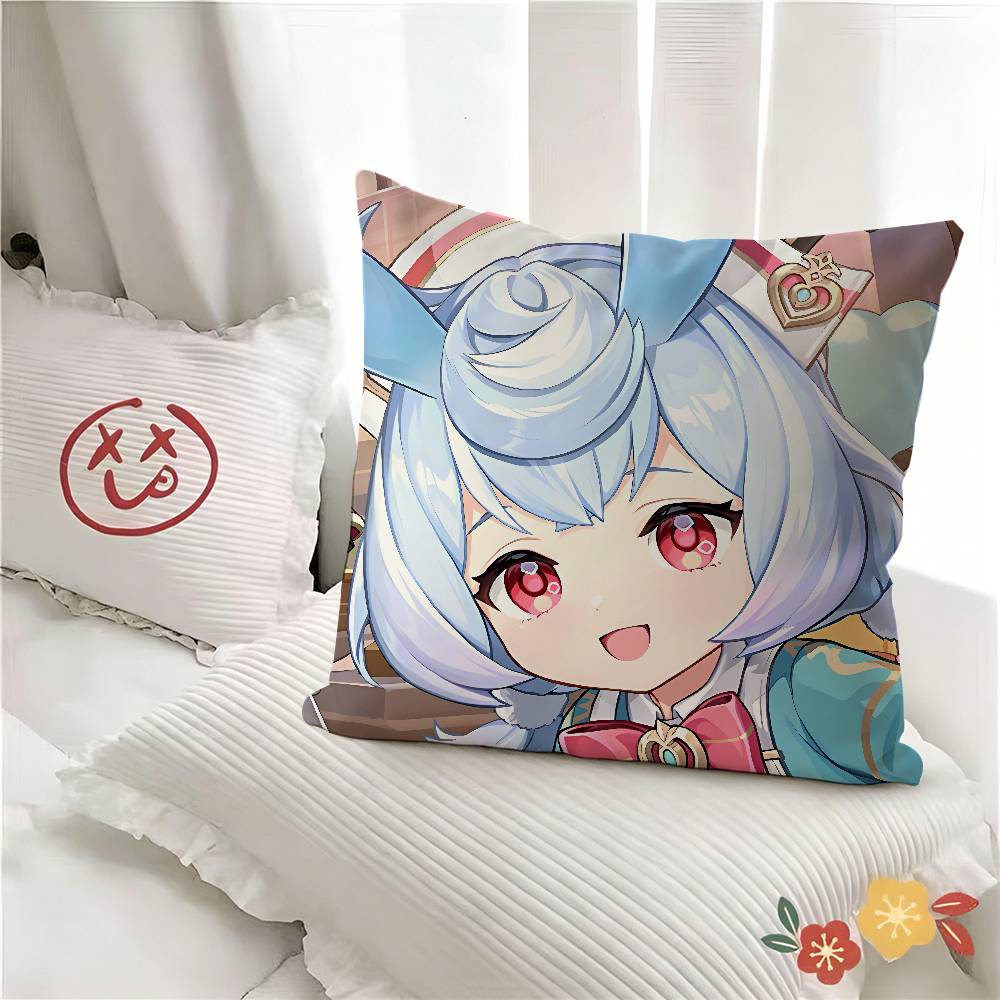 Pc Sigewinne Genshin Impact Pillow Case Fashion Square Pillowcase Bedroom Sofa Room Ins Decoration Leisure