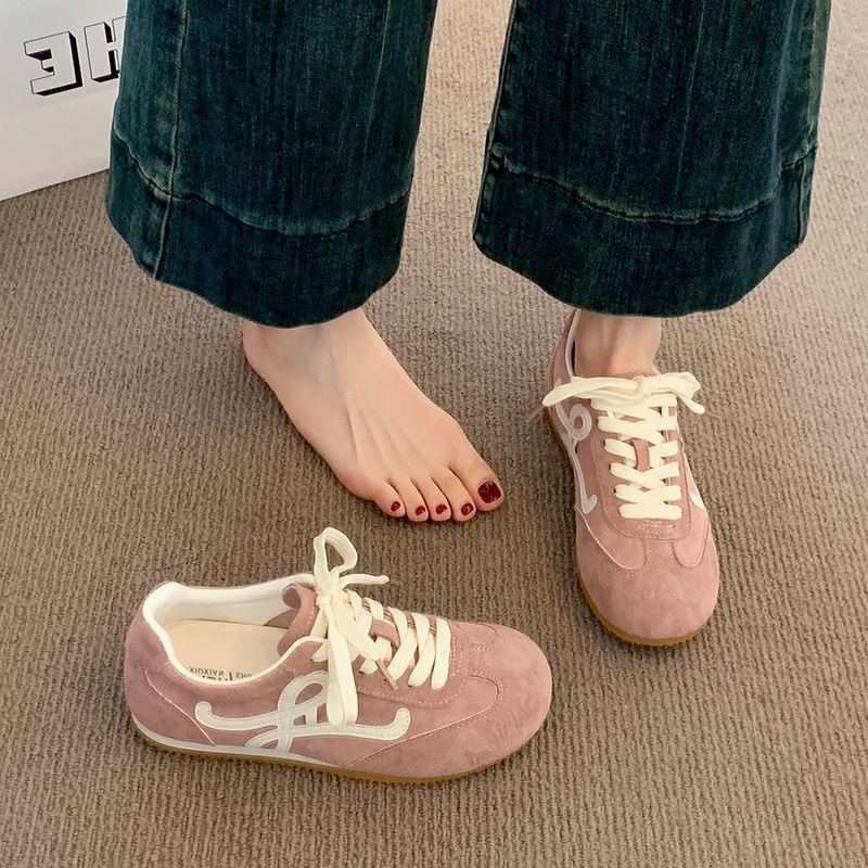 Shoes Women's Shoes Versatile Autumn New Niche Leisure Sports Platform Forrest Training Shoes Women