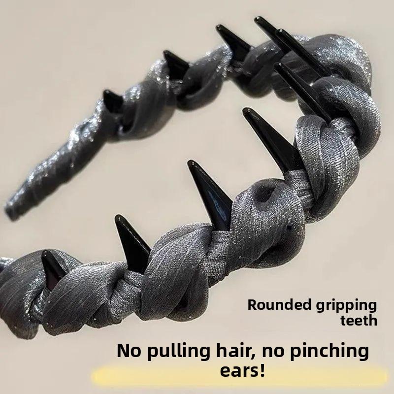 Wrap-around Hair Band, Versatile for Various Occasions, Anti-slip with Teeth, Headband for Washing Face and Hair, Women's Hair Accessory