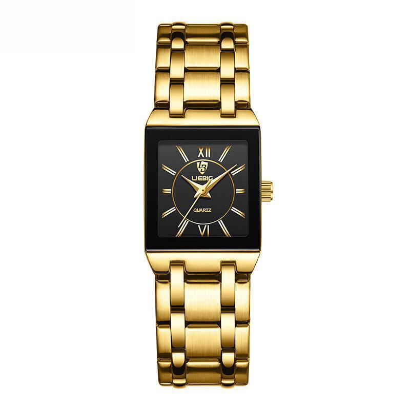 

Женские кварцевые часы Повседневные модные часы Роскошные водонепроницаемые наручные часы из нержавеющей стали для женщин AVE