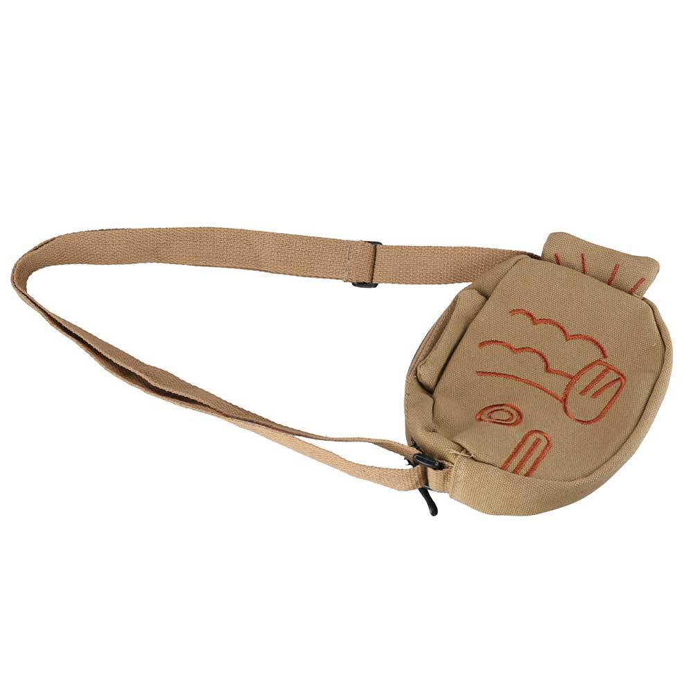Canvas Cartoon Shoulder Bag Large Capacity Multifunctional Storage Bag  Outdoor