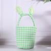 Portable Hanging Easters Decors Basket Rabbits Shape Easters Organizers  Basket For Kids Room Decors And Gift Presentation