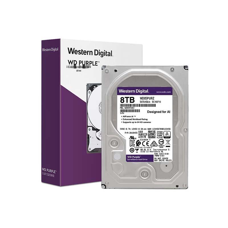 Western Digital WD Purple 8TB Surveillance Hard Drive