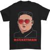 Rocket Man Kim Jong-un Missile Test Funny Mens T-Shirt 100% Cotton