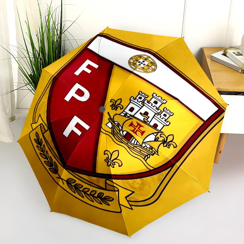 Portuguese Heritage Emblem Folding umbrella Umbrella Suitable for all seasons printing Sun umbrella Gift