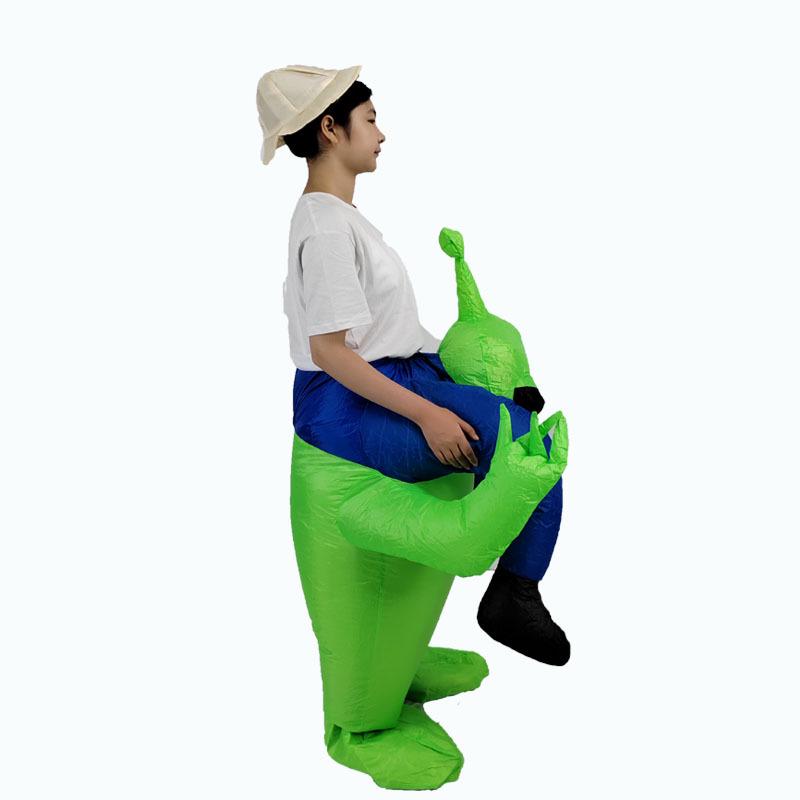 Halloween Inflatable Alien Costume Cloak - Funny, Scary, and Perfect for Festivals and Performances.