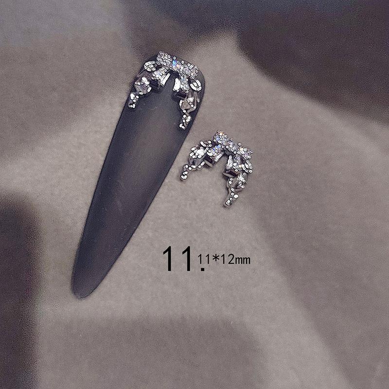 

10 шт. декор для ногтей в французском стиле, текстура вельвета, дрель, циркониевые стразы, аксессуары, ослепительный драгоценный камень, кристалл в цветочном стиле