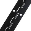 270stupňová otevřená dlouhá linka L 380/153 mm Š 26 mm Železná černá Kontinuální klavírní pant Nábytek Šperky Dárek S bezplatnými šrouby