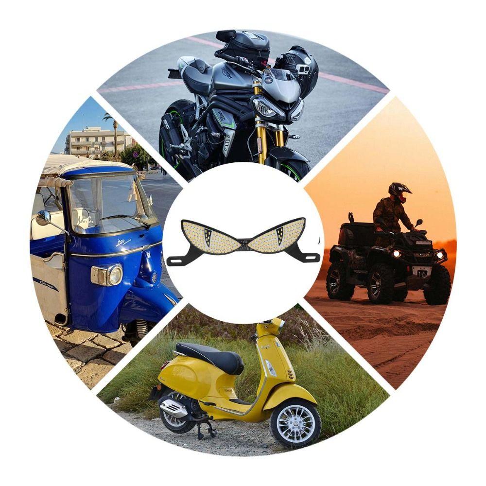 Multicolor Flashing License Plate Light LED LED Devil Eye Light For Electric Vehicle
