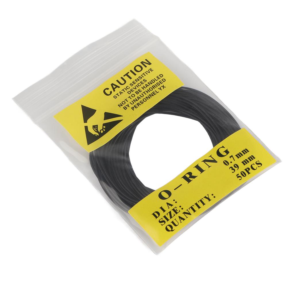 0,7 mm dicker Uhrenrückdeckel O?Ring Wasserdichte Dichtung Gummidichtung Uhrenzubehör