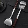 Ru Han Waist-Shaped Stainless Steel Slotted Ladle