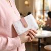 Zipper Closure Leather Short Wallet Multifuctional Bow Coin Purse Compact Polka Dots Wallet  Gift