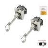 BDP935-1 2 Pieces Rear Left AND Right Door Catch Hinge Brake Stop Check Strap Limiter for Peugeot 5008 MK1 T87 3008 MK1 T84 0U Citroen DS5 9181Q1