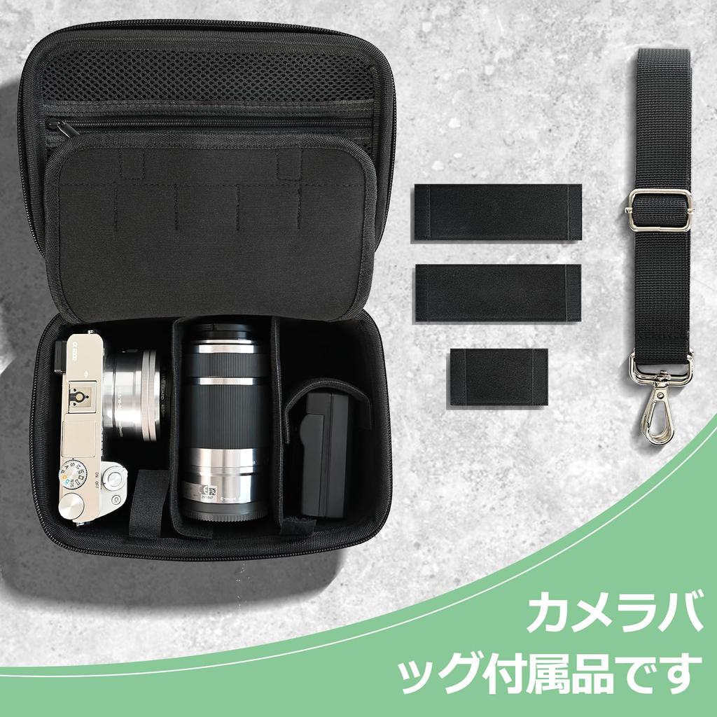 ANGVI Storage Bag for Sony Vlogging and Sold Camera and Accessories Not Cameras, ZV-1, ZV-E10, ZV-1F (Bag Separately, Included) (Standard Size)