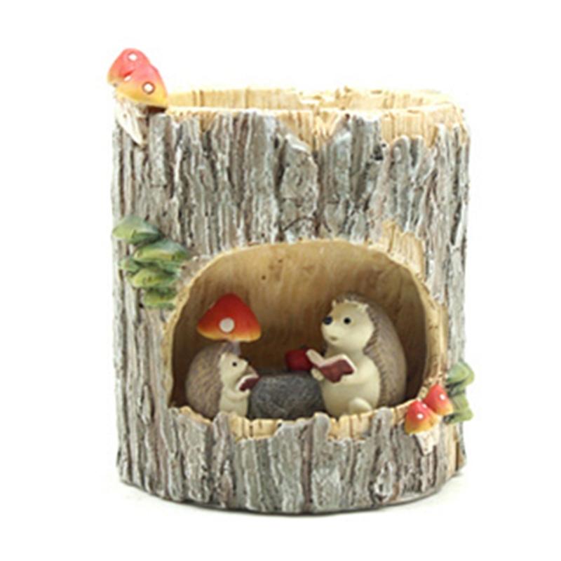 

for Creative Resin Plant Flowerpot for Home Garden Decoration Gift for Office Home Bar Balcony Garden Anti-corrosion X3UC