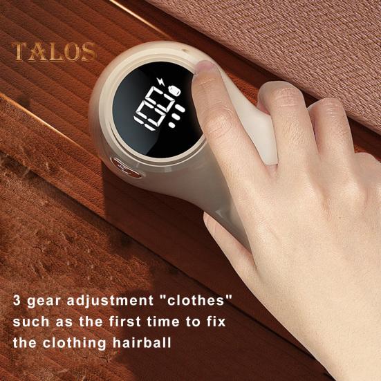 

Бритва для ткани с 3 сменными лезвиями Аккумуляторная батарея Электрическое устройство для удаления ворса с цифровым экраном 3-скоростной дефаззайзер для свитера, шарфа, перчаток