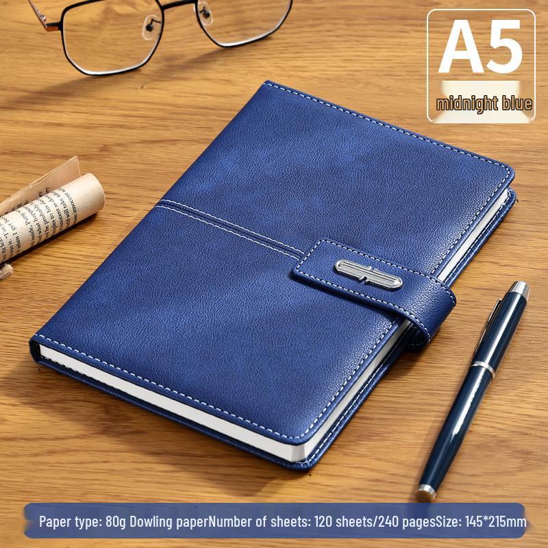 Customizable Business Notebook Gift Set with Logo: Includes Notebook, Pen, and USB Drive - Ideal for Company Meetings and Souvenirs.