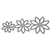 Flower Bloom Frame Metal Silvery Stencil Embossing Cutting Dies For Diy Scrapbooking Paper Album Cards Making