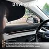 New Electrostatic Sun Visor for Car Side Window 4-Layer Sun Shade Curtains Anti-Glare UV-Blocker Auto Internal Blocker 99.9% UV