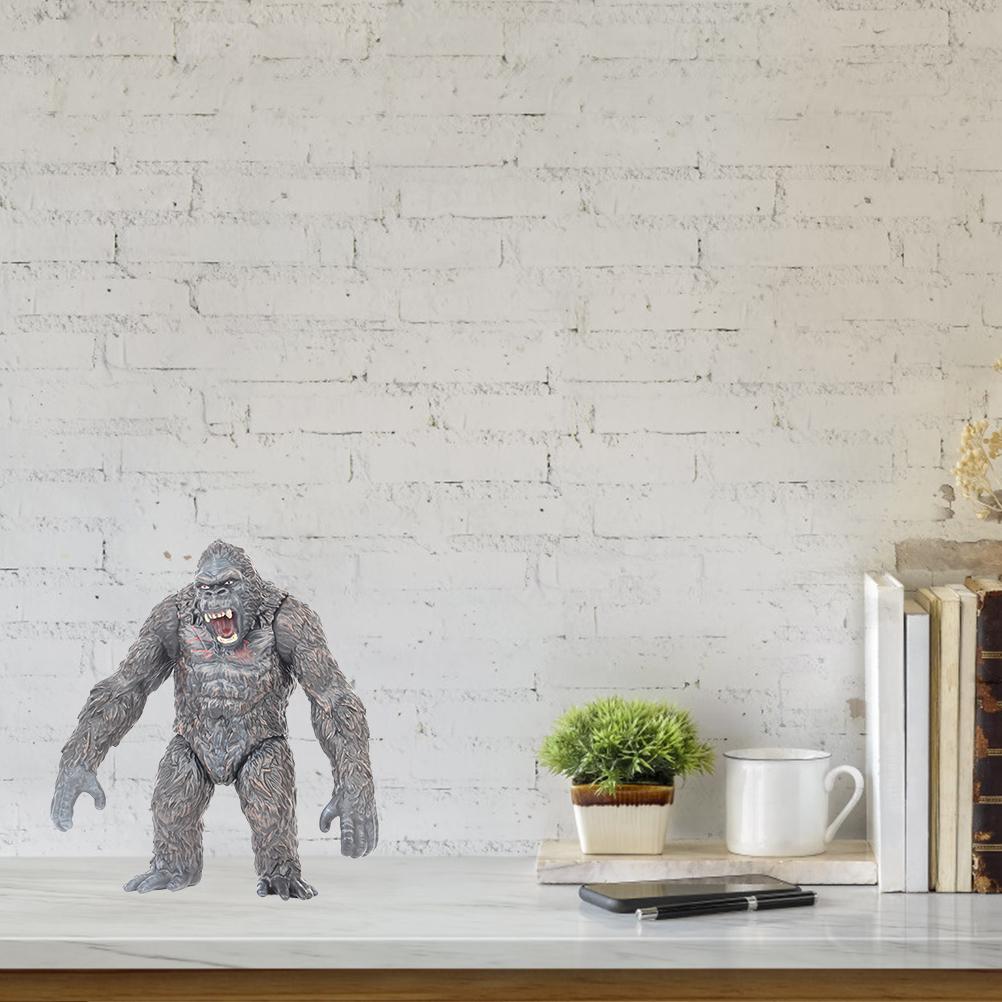 7 Inch King Kong Action Figure Movable Joint Statue Collectible Model Toy