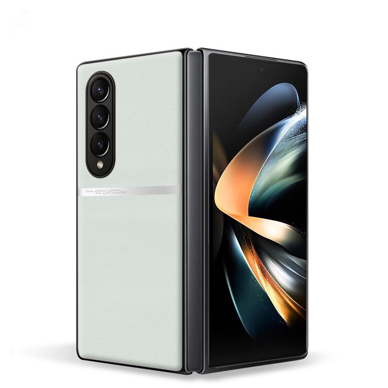 Samsung ZFold4 Liquid Leather Schutzhülle: Sturz- und schmutzabweisend