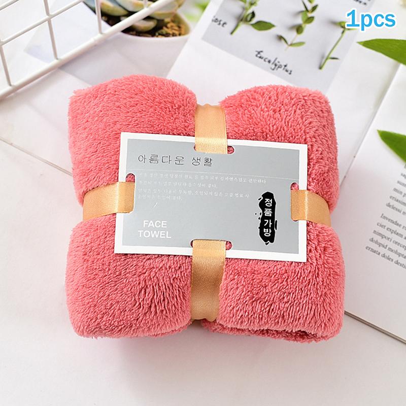 1/5Pcs Bath Towels Set Super Soft Highly Absorbent Quick-Drying Coral Velvet Bath Towel For Adults Hotel & Spa Use