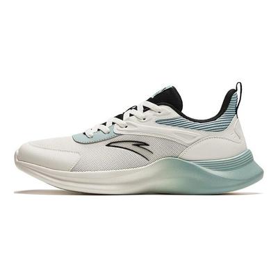 Laufserie Stoßdämpfung Rutschfest Abriebfest Balance Low-Top Laufschuhe Herren Sneaker Weiß Blau 912425571-5