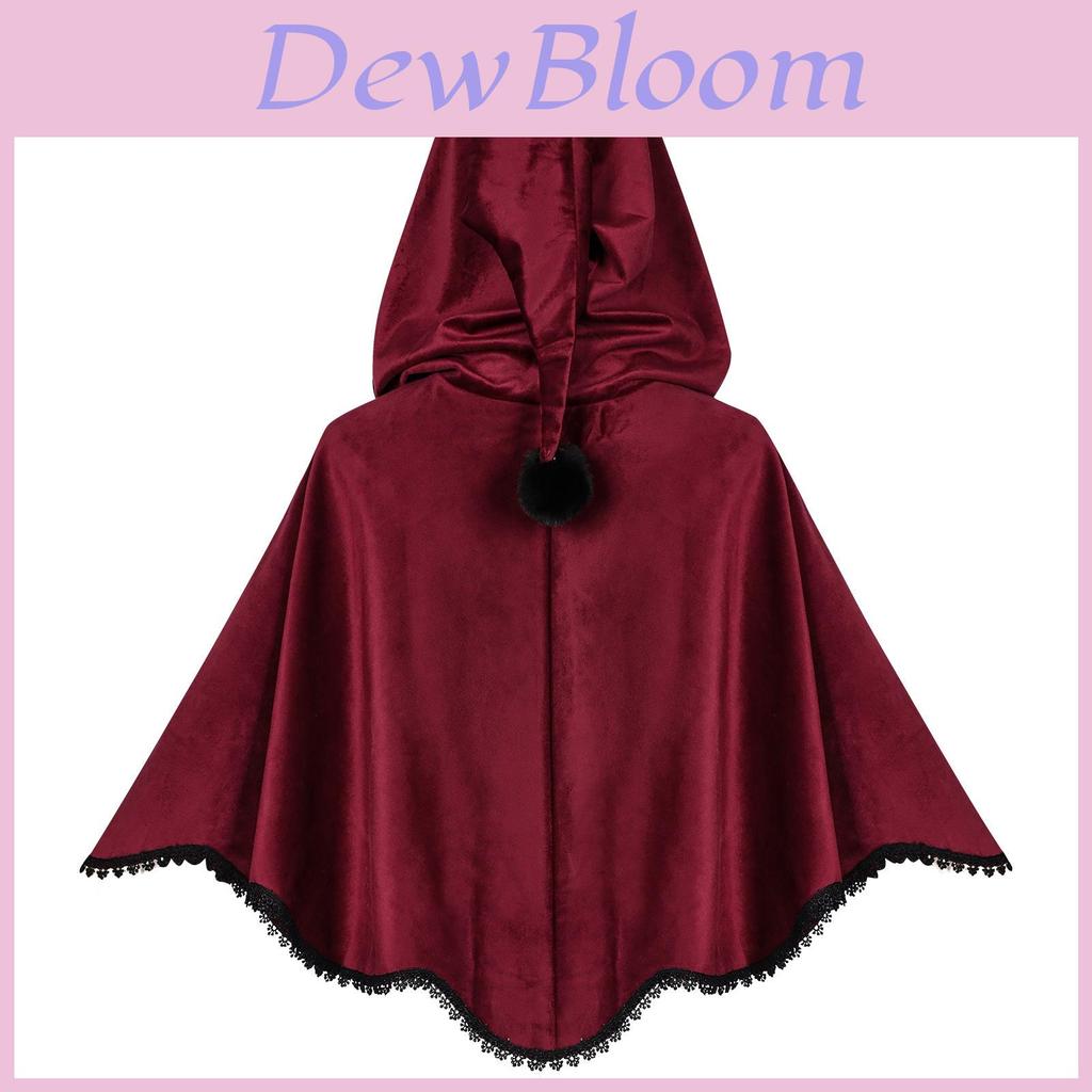 American Fantasy Cosplay Cloak With Polyester Fabric For Stage Performance And Costume Parties