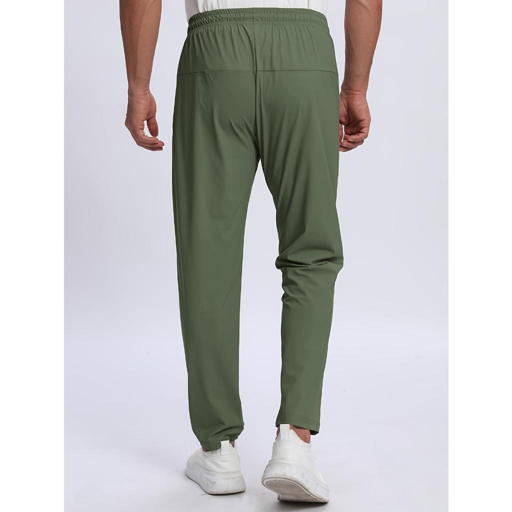 Men's Sweatpants, Moisture Wicking, Stay Dry and Breathable, with Pockets and Drawstring, Zipper Detail, Soft and Comfortable TouchMen's Jogging Pants