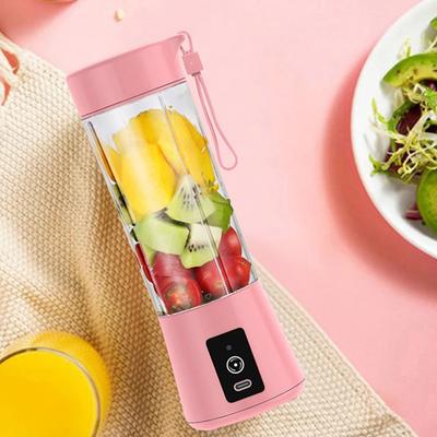 380ml Electric Juicer Portable Smoothie Blender USB Rechargeable Food Processor Fruit Mixer Machine Kitchen Mini Juicer Blender
