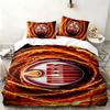 Edmonton Oilers 3pc Set Perfect for Bedroom Use Comfortable Bedding Set Includes a Duvet Cover and Two Pillowcases Ideal Birthday or Christmas Gift