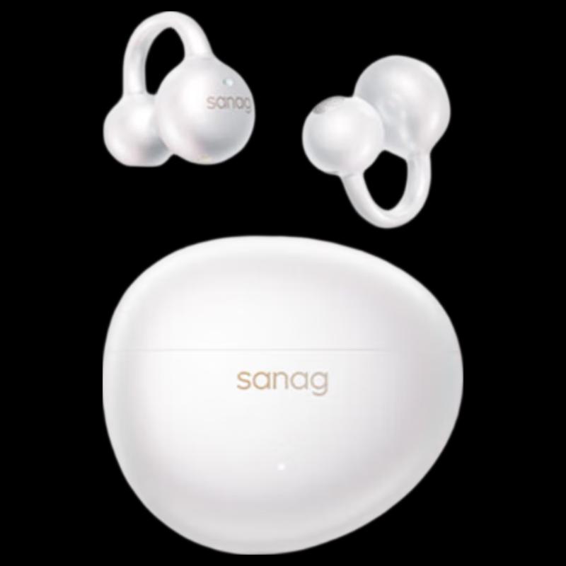 SANAG S7S AI Air Conduction Ear Clip Earbuds