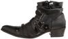 Boredom 3259 Men's Boots, Black, Size 42 (26cm)