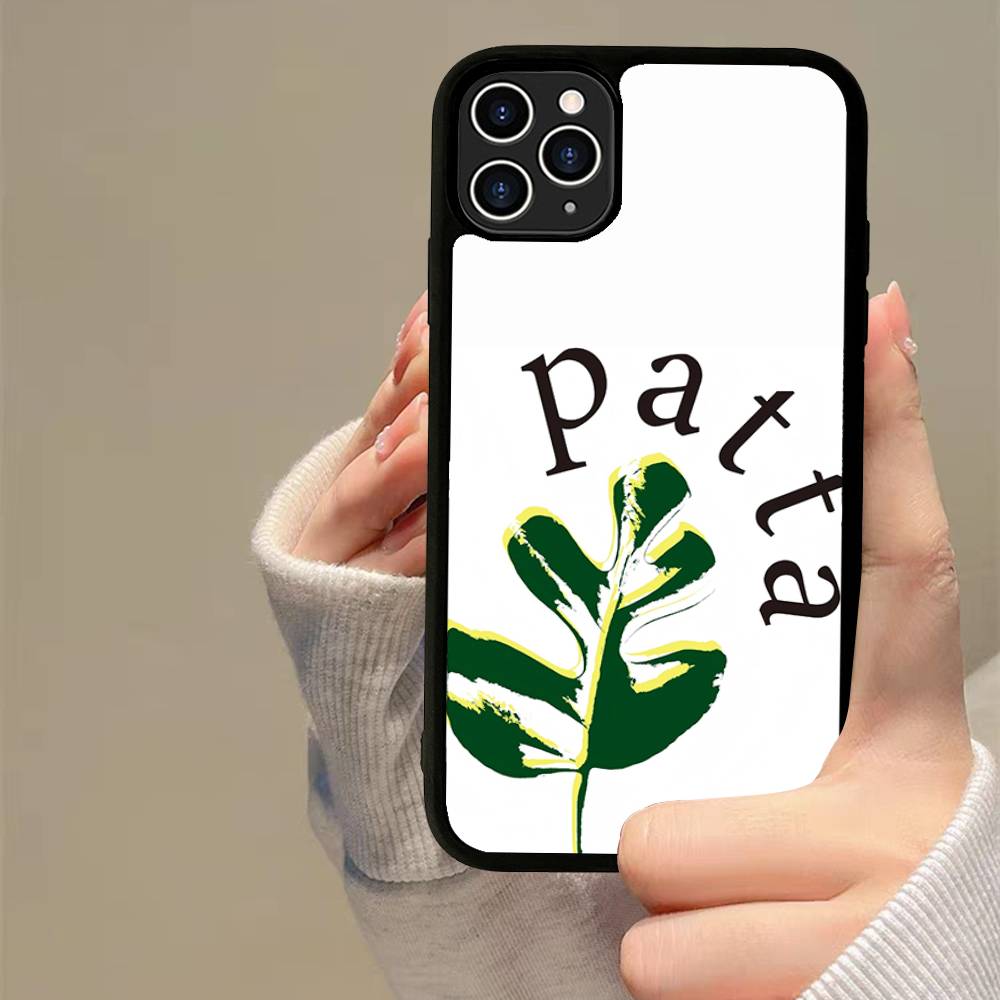 Fashion P-patta PC+TPU Phone Case For iPhone 17 16 15 14 13 12 11 Pro Max Plus Kawaii Cartoon Cover