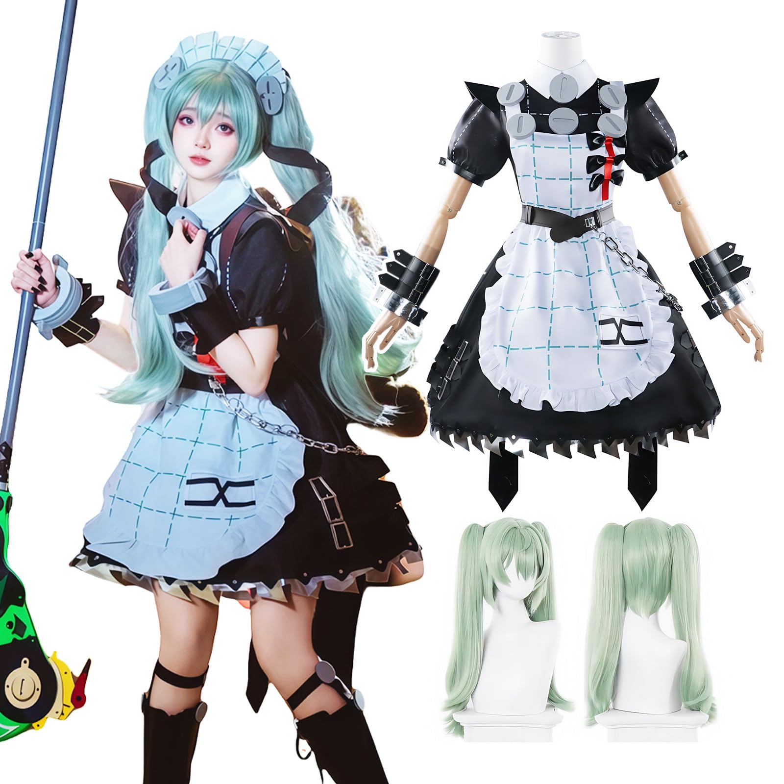 

[НОКИДЖП] ZenZero Косплей Карин Викс Косплей Костюм, ZenZero Zone Zero Костюм для Взрослых, Школьные Фестивали, Мероприятия, Костюм, ZaneZero ZZZ (Карин, 3XL)