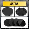 4 Tappi Centrali Ruota per Blazer 1995-2005 S10 1995-2004 Corvette C6 Cerchione Esterno 67.4mm(2,65 pollici) Interno 58,8 mm(2,31 pollici) Copricerchi Neri,