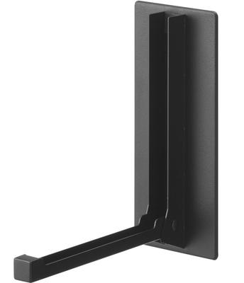 Yamazaki Jitsugyo Magnetic Folding Hanger Black When Used Approx. W8 X D16.5 X H18cm When Stored Approx. W8 X D3 X H18cm Tower Easy Installation