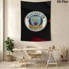 Manchester Football Club Crest Threepiece Set 1 Duvet Cover 2 Pillowcase Without Core Soft And Comfortable Bedding Set