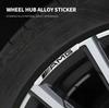 SUK3 4Pcs Car Wheel Hub Rim Stickers Decals Auto Styling Accessories For Mercedes Benz AMG GLE GLC W205 W206 W203 W204 W210 W212