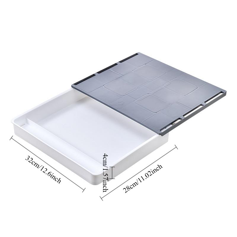 Undertable Drawer Invisible Storage Box, Office Computer Desktop Organizer, Classroom Storage, Stationery, Makeup Storage Drawer