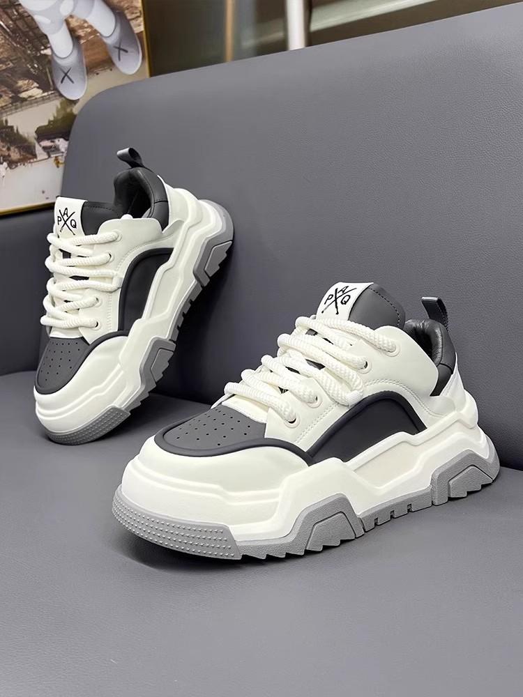 New Summer Heightening Thick-soled Small White Board Shoes Bread Shoes Casual Sports Trendy Shoes