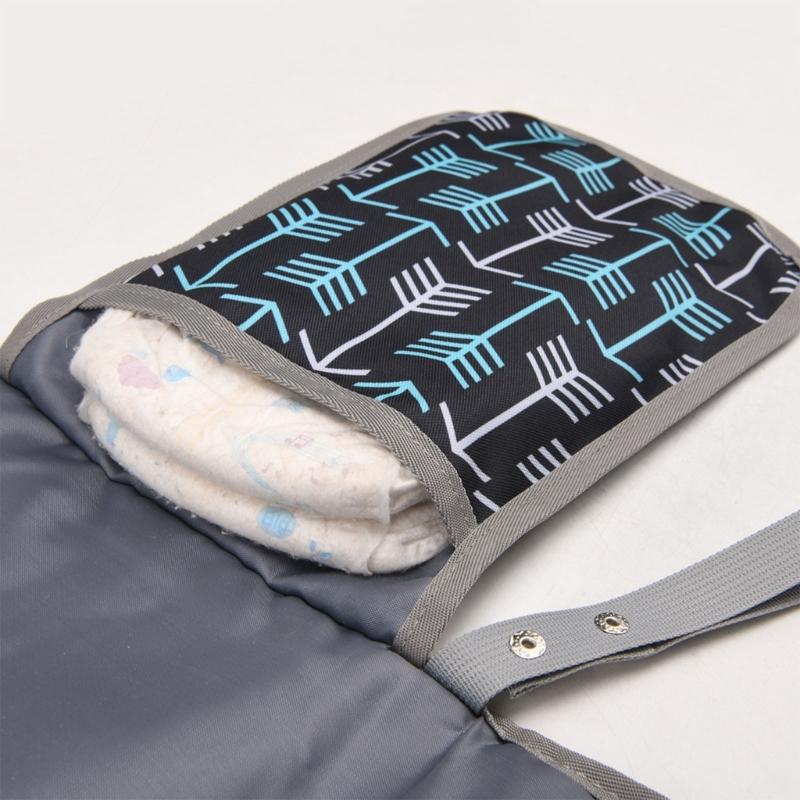 Multifunctional Baby Travel Changing Mat Foldable and Waterproof Diaper Pad Nursing Mattress Crib Bedding Pad Essential