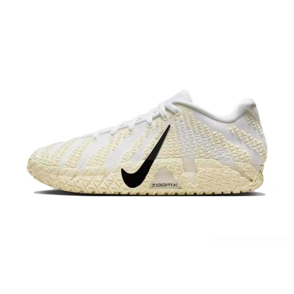 Nike Scarpe da Basket Ja Morant 3 Ammortizzazione Supporto Resistenti all'Abrasione Basse Uomo Bianco Rosso HF2794-101(Team1426-L)