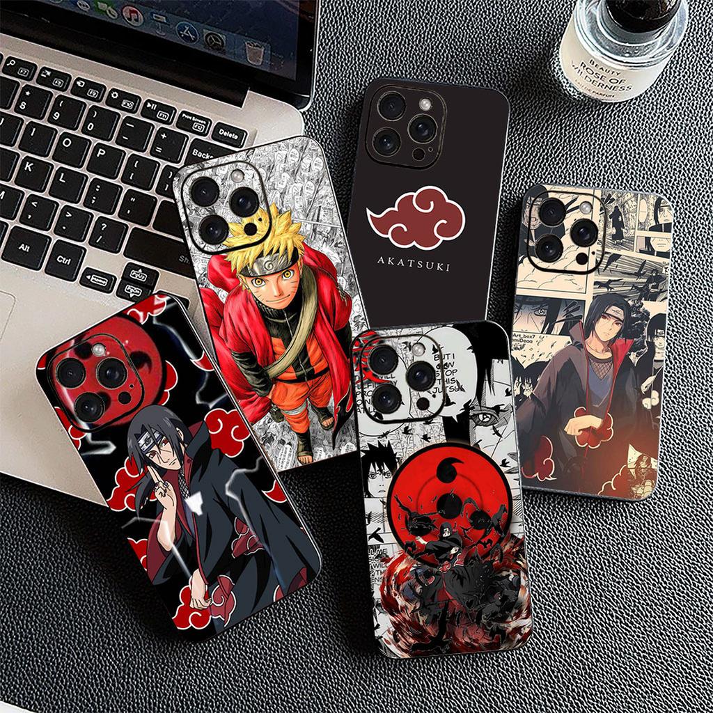 Cover for OPPO A40 A80 A60 A38 A79 A15 A16 A17 A18 A58 A78 A57 A53 A40M 4G 5G Phone Case Deidara Narutos Itachi Uchiha Akatsuki