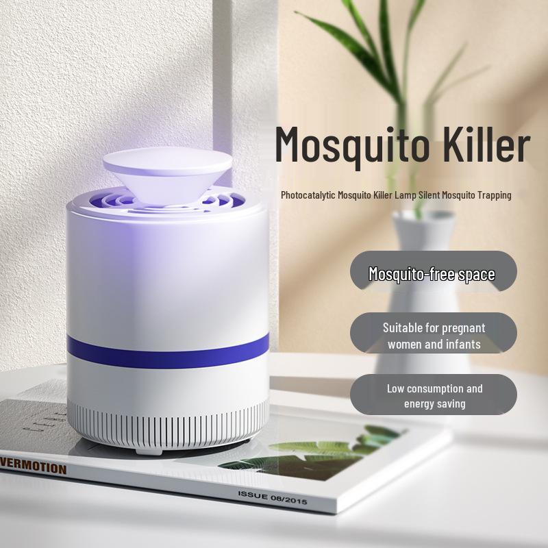 USB Photocatalyst Mosquito Killer Lamp - 365 Household Trap