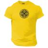 Vikings Shield T Shirt Gym Clothing Bodybuilding Workout Thor Odin Gymwear Top